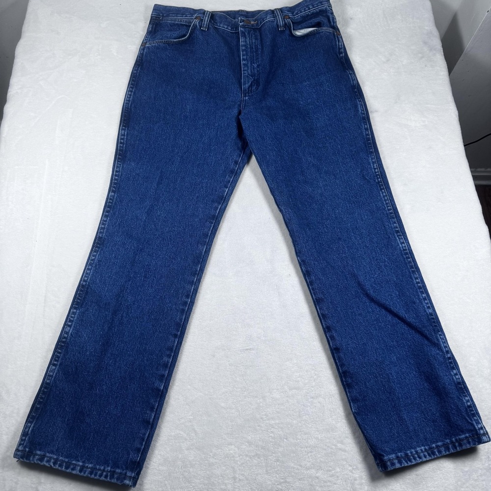 Wrangler Jeans Mens 30x28 Blue 936GBK Cowboy Cut Western Slim Fit Denim‎
